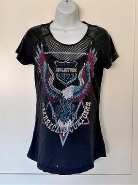 Affliction High Beams AW11519 Short Sleeve tee small